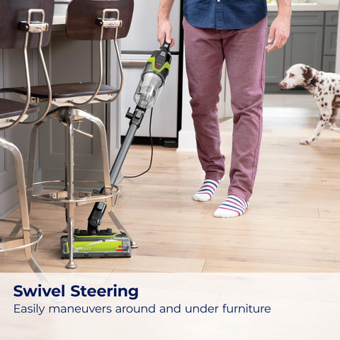 BISSELL PowerGlide Slim Pet dusting brush included for surfaces