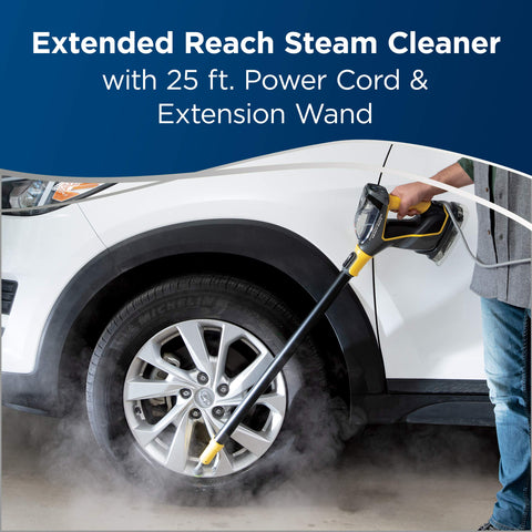 Bissell PowerSteamer cleans outdoor furniture and decks.