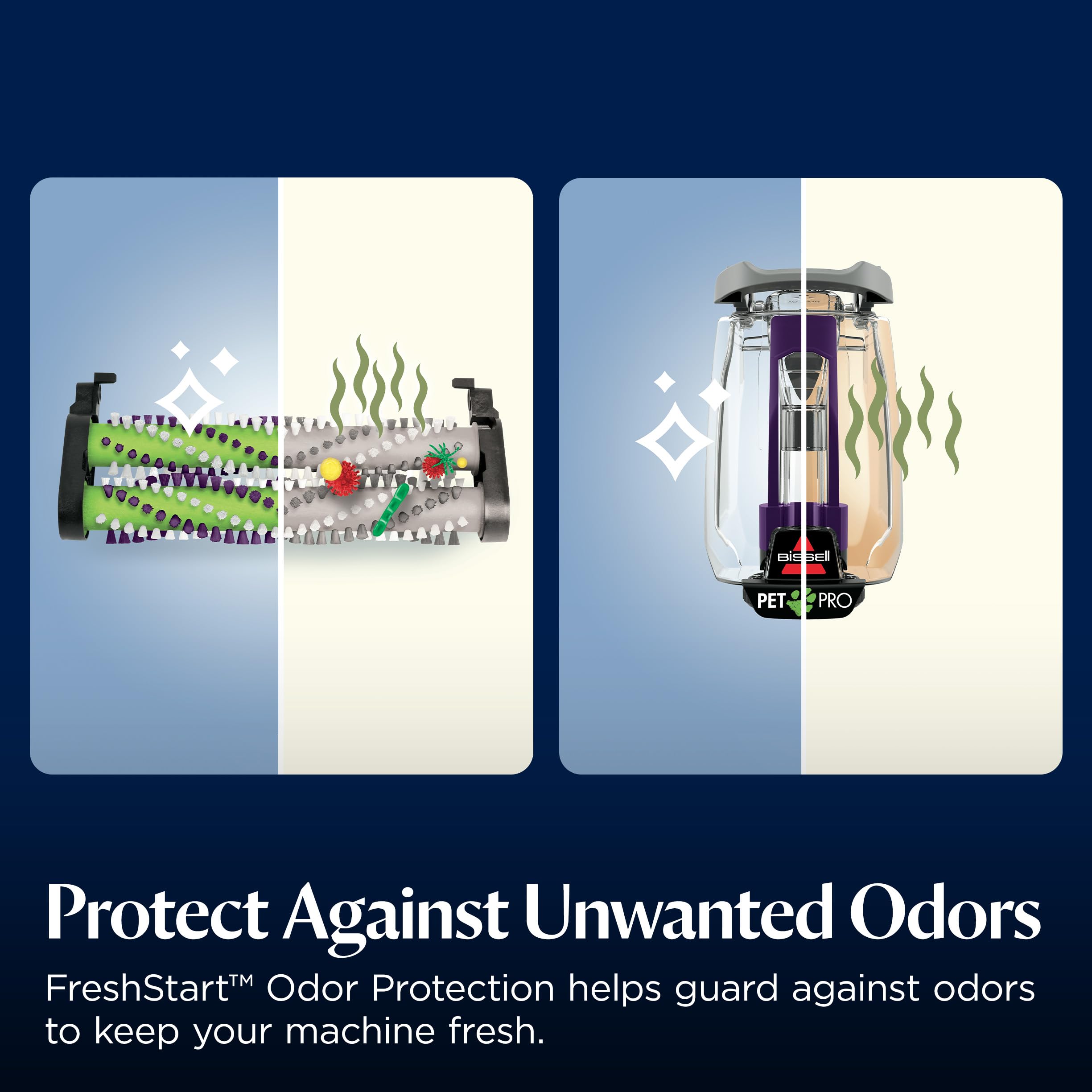 CleanShot Pretreater activated to target set-in stains and odors