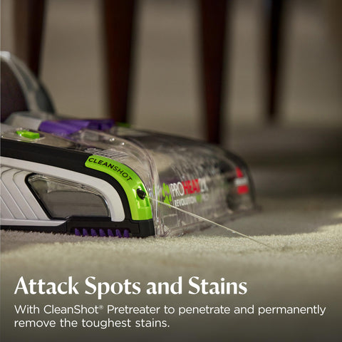 Removable brush roll cover simplifies maintenance after heavy-duty pet messes