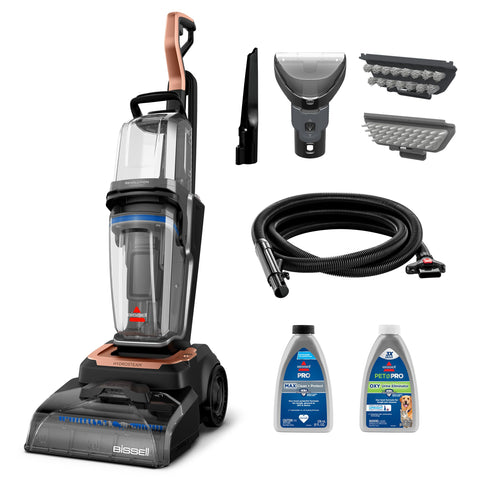 Bissell Revolution HydroSteam main unit ready for deep carpet cleaning