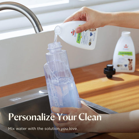 Bissell SpinWave cordless PET mop includes trial cleaning solutions