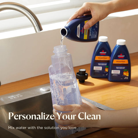 Bissell SpinWave trial cleaning solutions pack included.