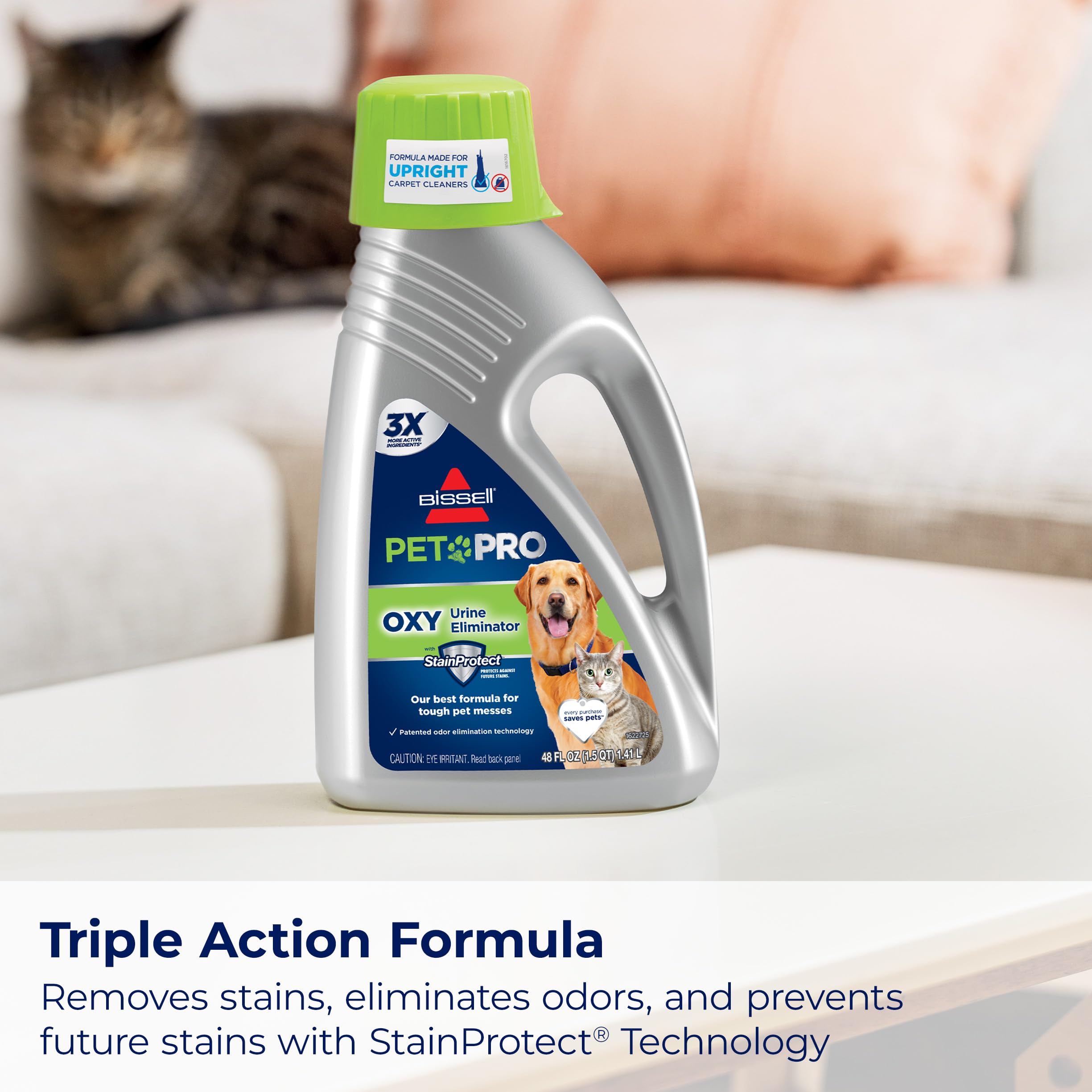 Bissell SpotClean Pro Pet 2458 compact lightweight design for easy storage.