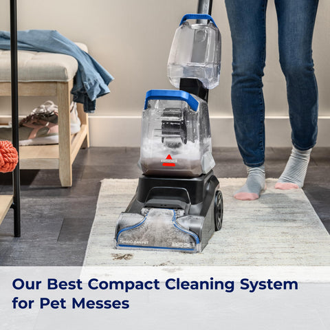 Bissell TurboClean PET 4-Row DeepReach PowerBrush lifts embedded dirt from high-traffic areas.