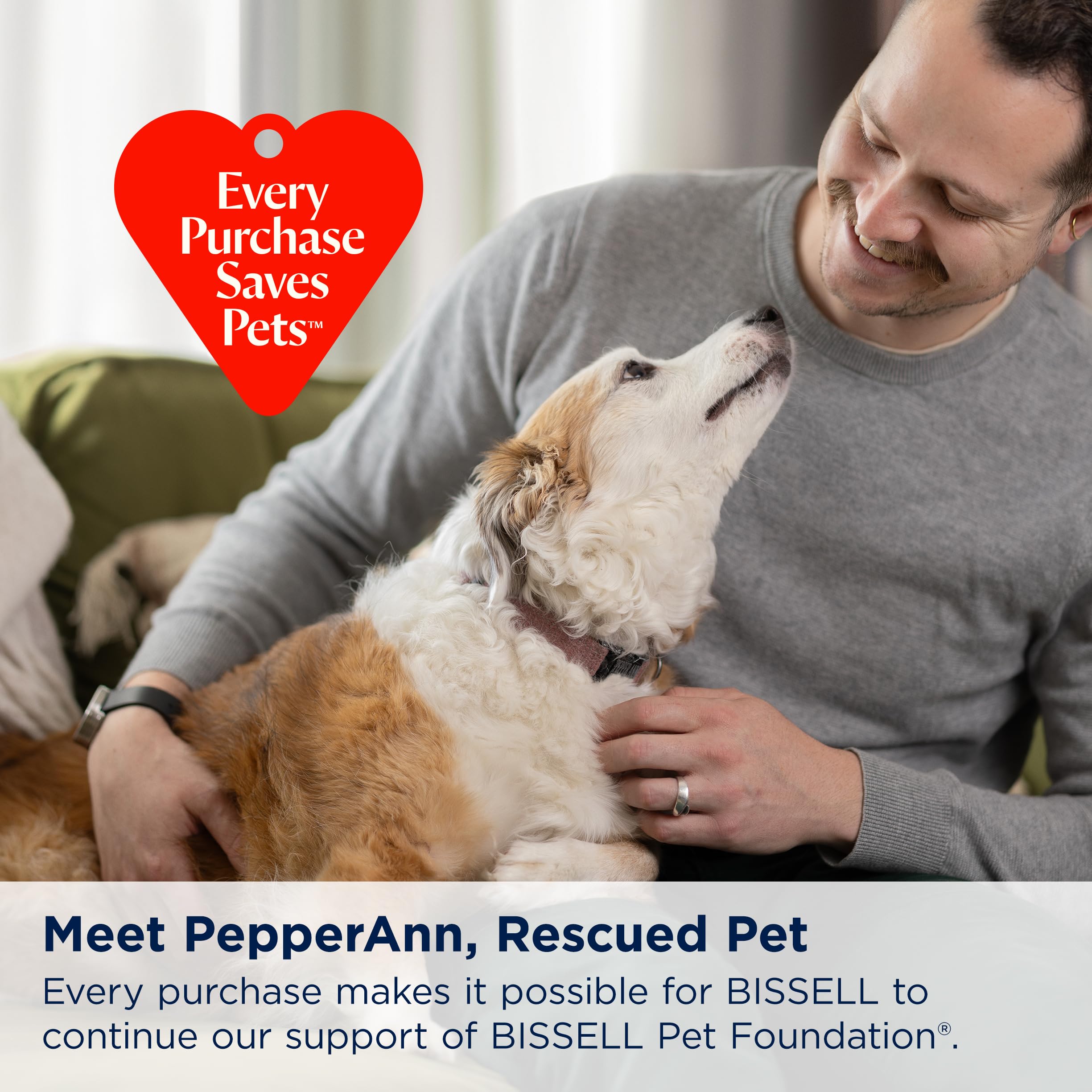 Bissell TurboClean PET compact lightweight design for easy storage and quick cleaning.