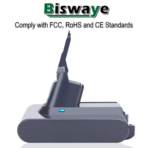 Biswaye high-capacity battery pack for extended runtime