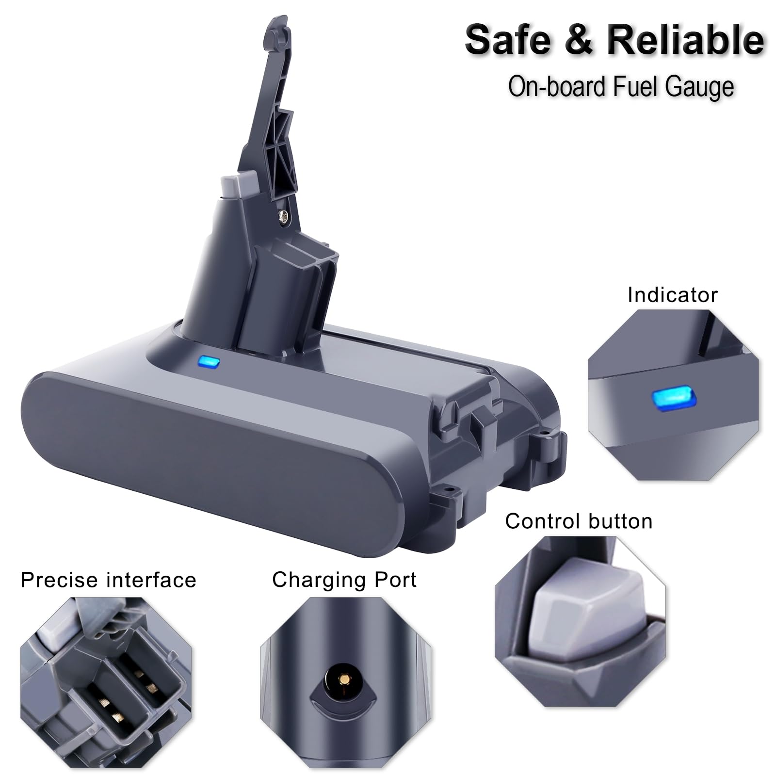 Biswaye RoHS and CE compliant safety tested battery