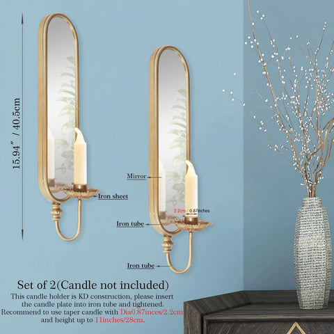 BITALYE MDF backboard supports mirror for sturdy wall display