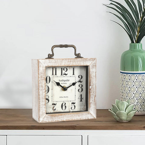 BITALYE mantel-style compact clock for shelves