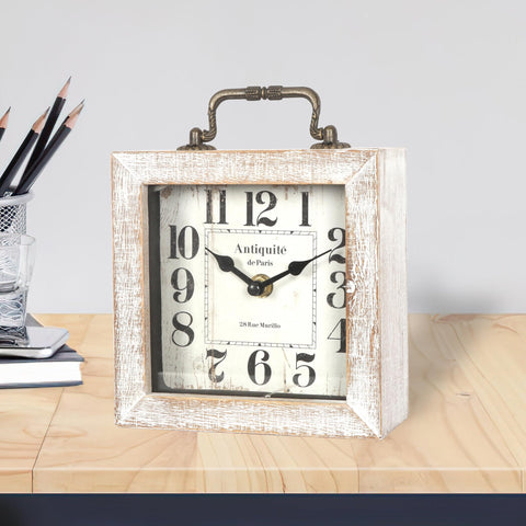 BITALYE shelf decor clock on dresser adding warm ambiance