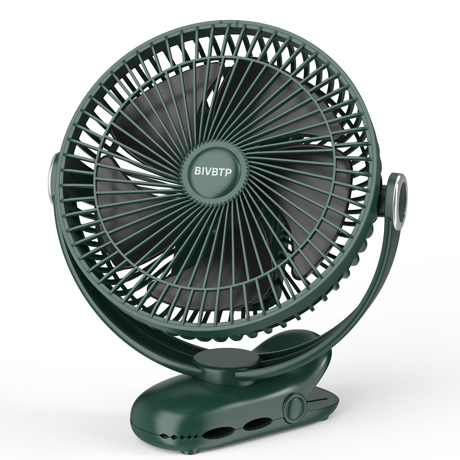 BIVBTP clip-on fan secured on desk for stable cooling