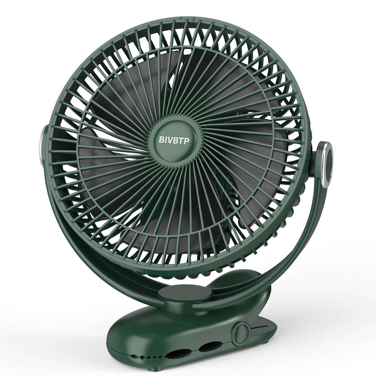BIVBTP clip-on fan secured on desk for stable cooling
