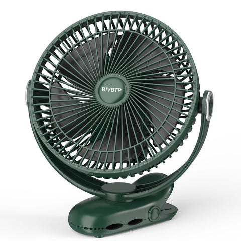BIVBTP clip-on fan secured on desk for stable cooling