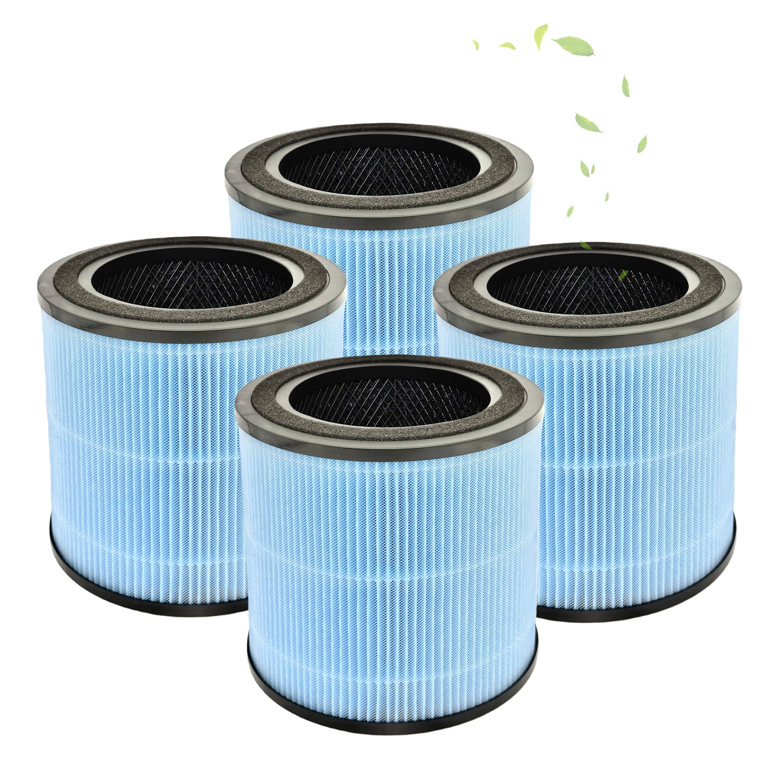 Bizete AP0601 4-in-1 HEPA filter improves air filtration for cleaner indoor air.