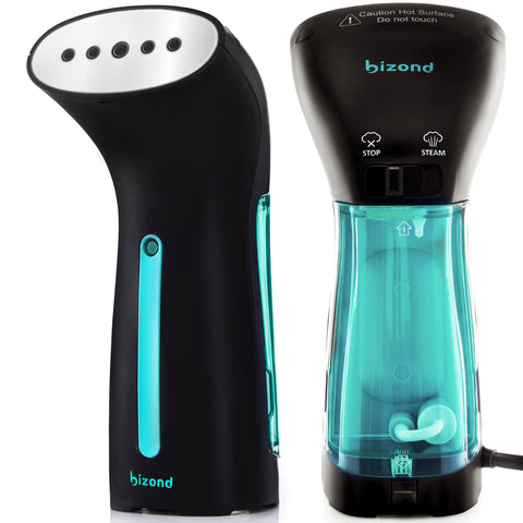 BIZOND Travel Steamer compact design for easy packing and on-the-go wrinkle relief.