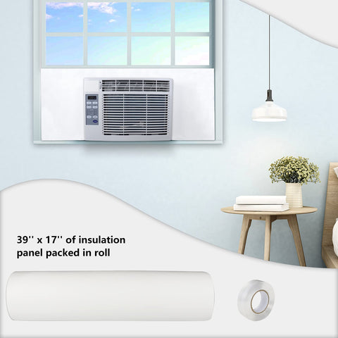 BJADE'S surrounding panel on window AC enhances finish and tidy appearance
