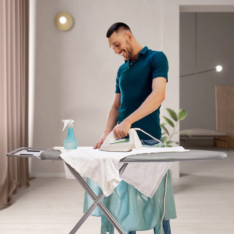 BKTD ironing board weighs 10 pounds and is easy to move