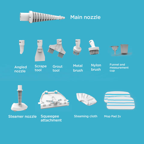 Black+Decker 13-accessory kit for tile and grout care.