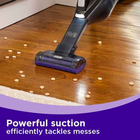 Car cleaning with BLACK+DECKER Dustbuster Reveal in a vehicle