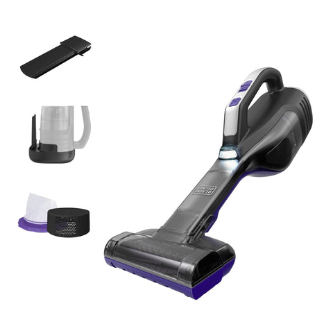 BLACK+DECKER Dustbuster Reveal Pet Hair in action for quick home cleanups