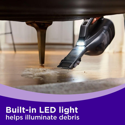 Washable dust bowl and filter of BLACK+DECKER Dustbuster Reveal