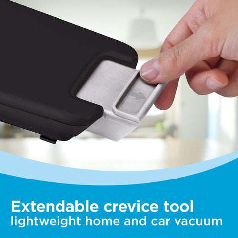 BLACK+DECKER easy-to-empty bowl and washable filter simplify maintenance.