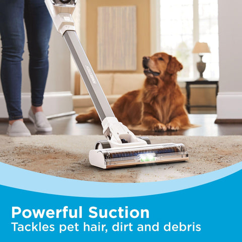 BLACK+DECKER Powerseries 16V cyclonic filtration maintains strong airflow
