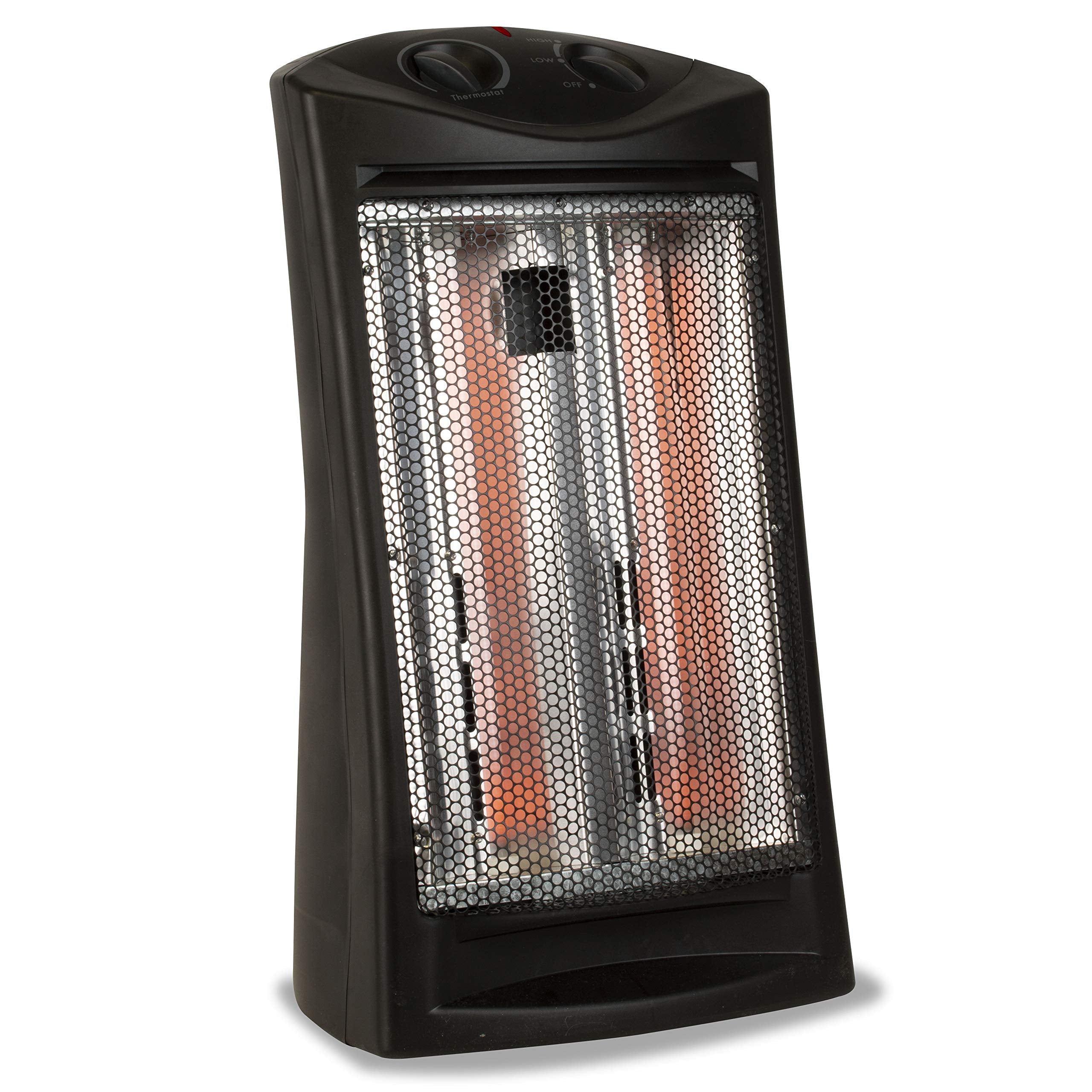 BLACK+DECKER BHTI06 front view of the compact infrared heater for small spaces