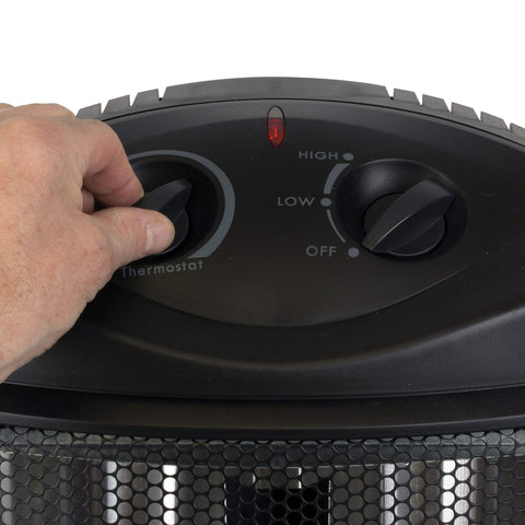 BLACK+DECKER BHTI06 safety features including tip-over protection and cool-touch housing