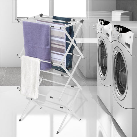 BLACK+DECKER durable lightweight steel construction supports drying loads.