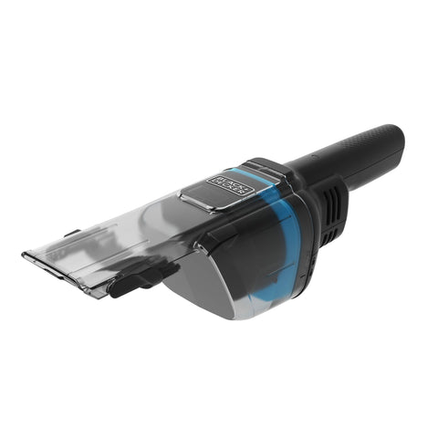 BLACK+DECKER Dustbuster Blast front view showing compact handheld design for easy cleaning.