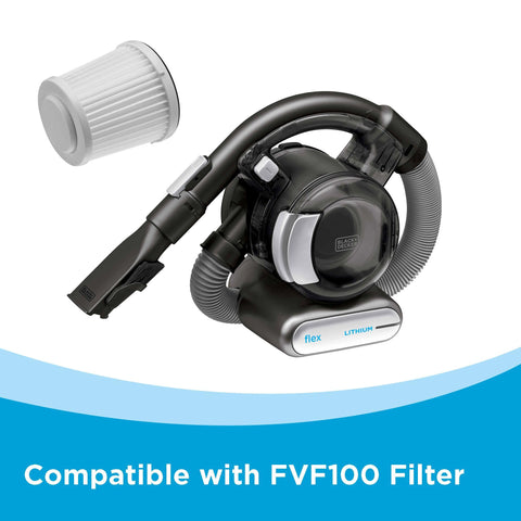 Black+Decker Dustbuster Flex 4ft hose reaches floors to ceilings