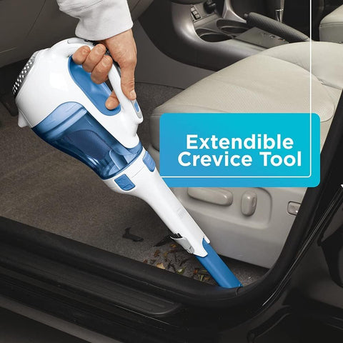 BLACK+DECKER charger included for easy top-ups.