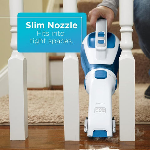 BLACK+DECKER Dustbuster wall mount keeps your charging dock tidy.