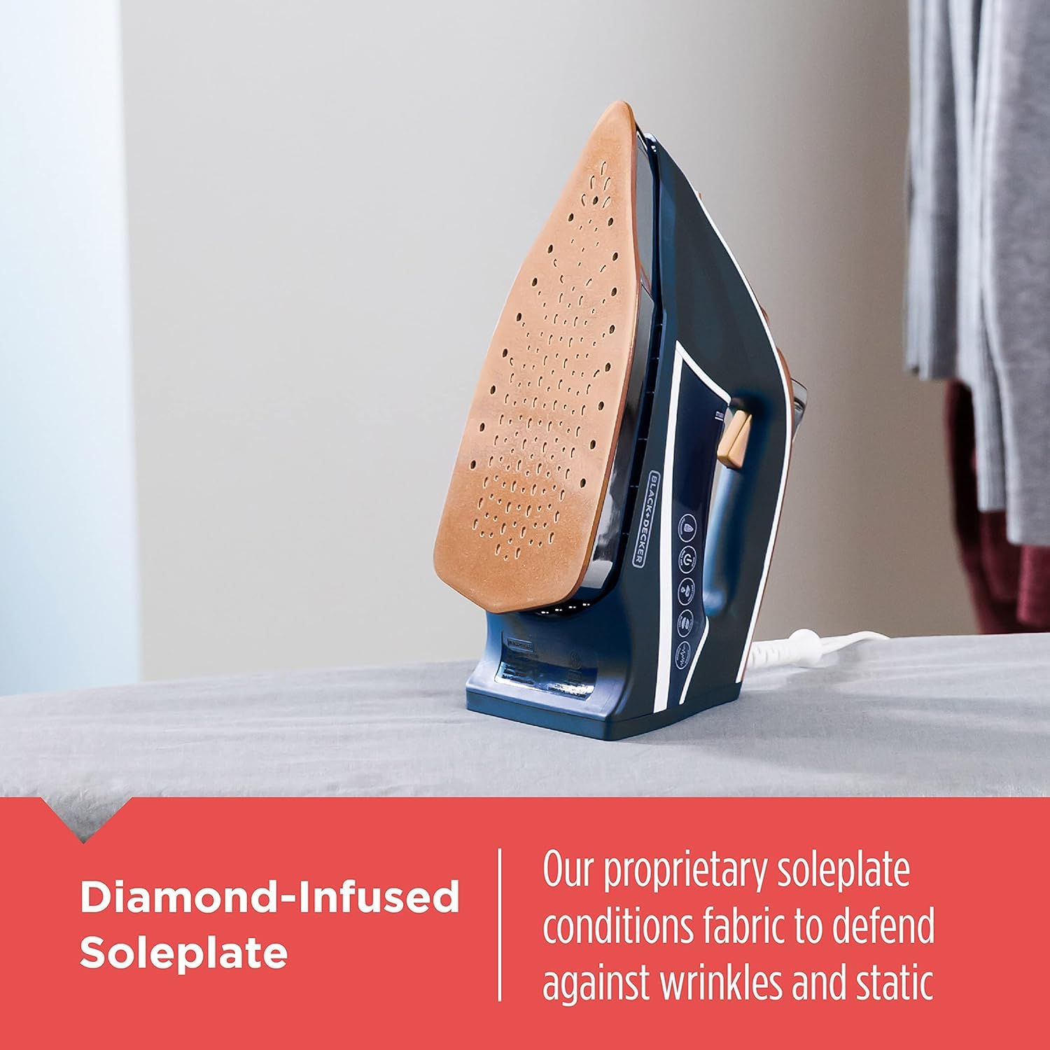 3-way auto shutoff enhances safety when left unattended.