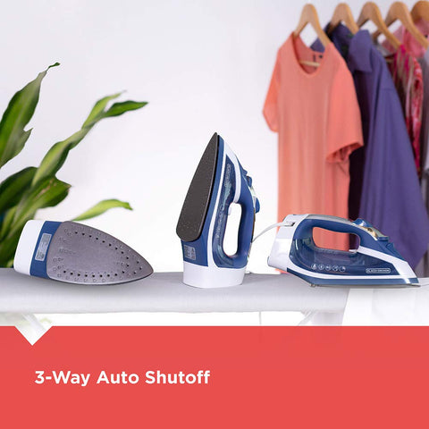 BLACK+DECKER ICR16X anti-drip system prevents water spotting.