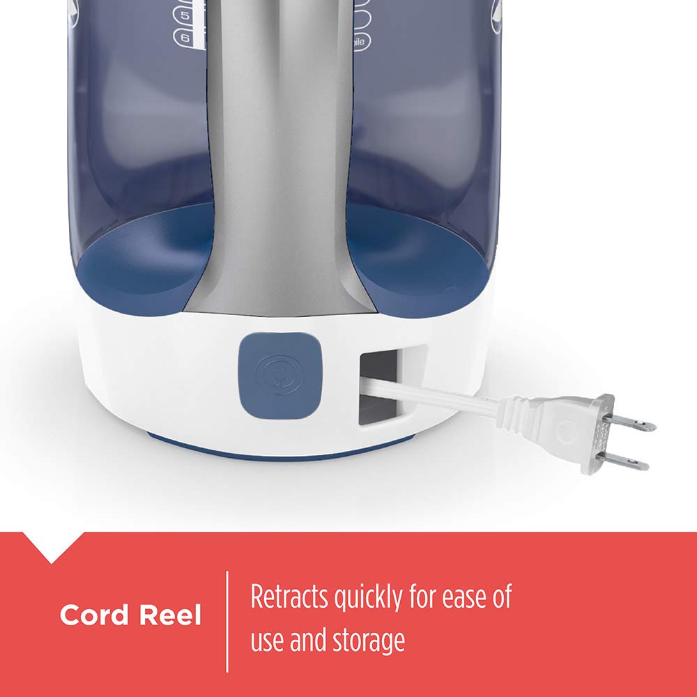 BLACK+DECKER ICR16X vertical steam loosens wrinkles from garments.