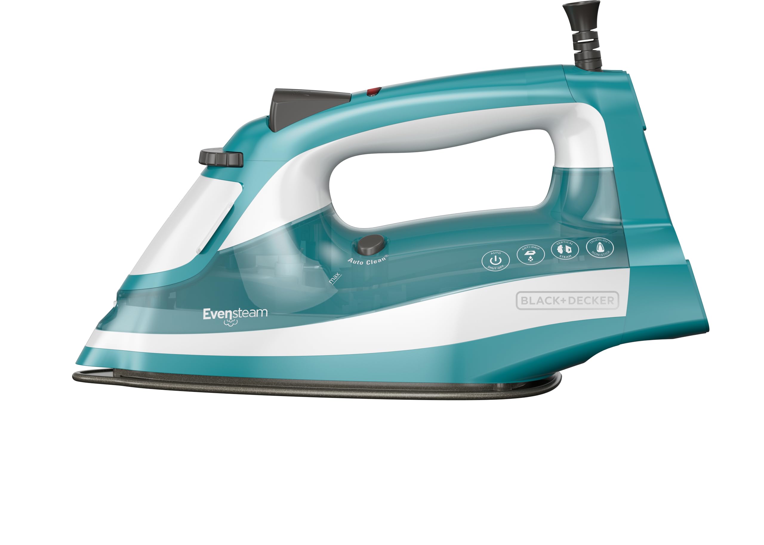 BLACK+DECKER IR16X vertical steam in action for hanging garments