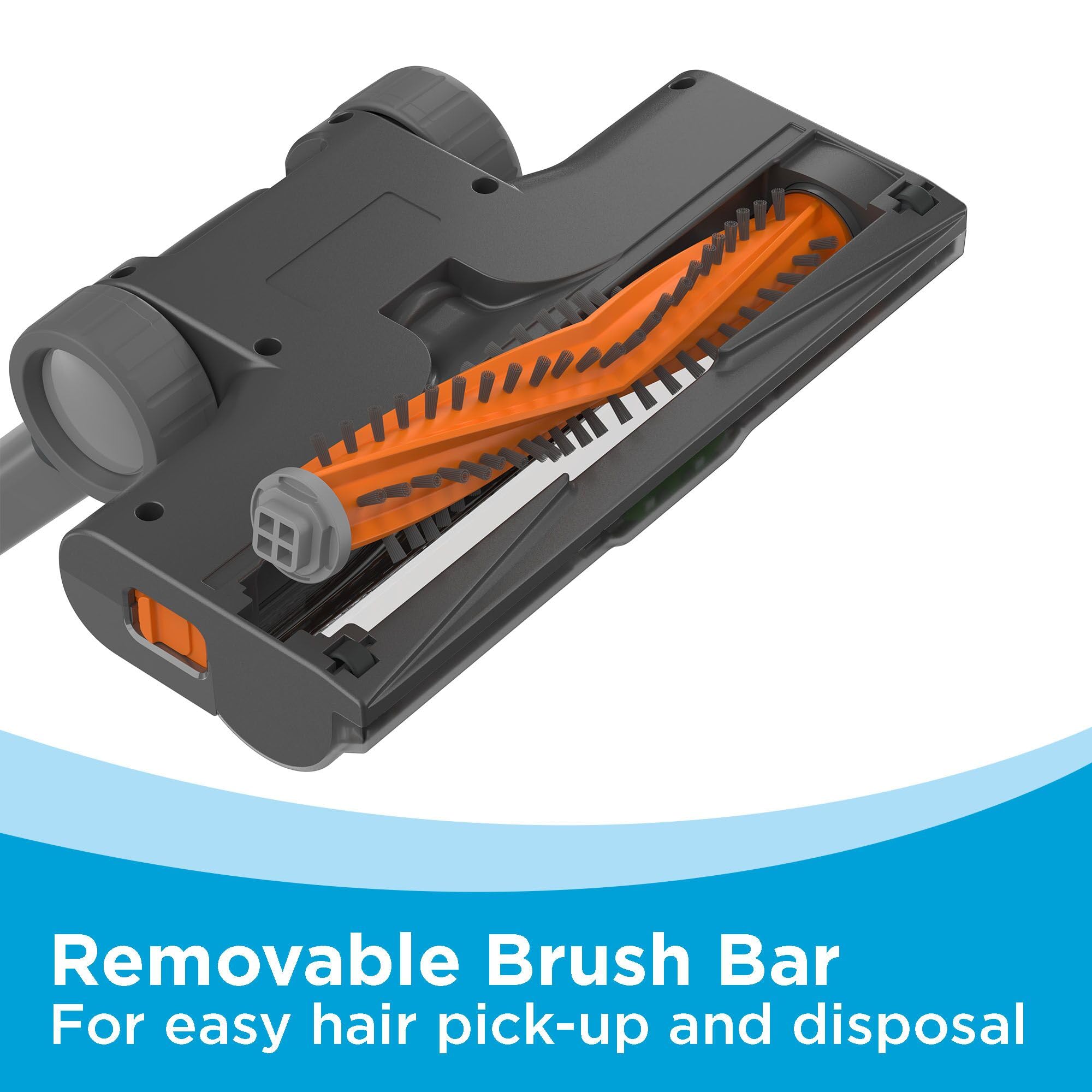 BLACK+DECKER PowerSeries 20V Max converts to handheld for stairs and furniture.