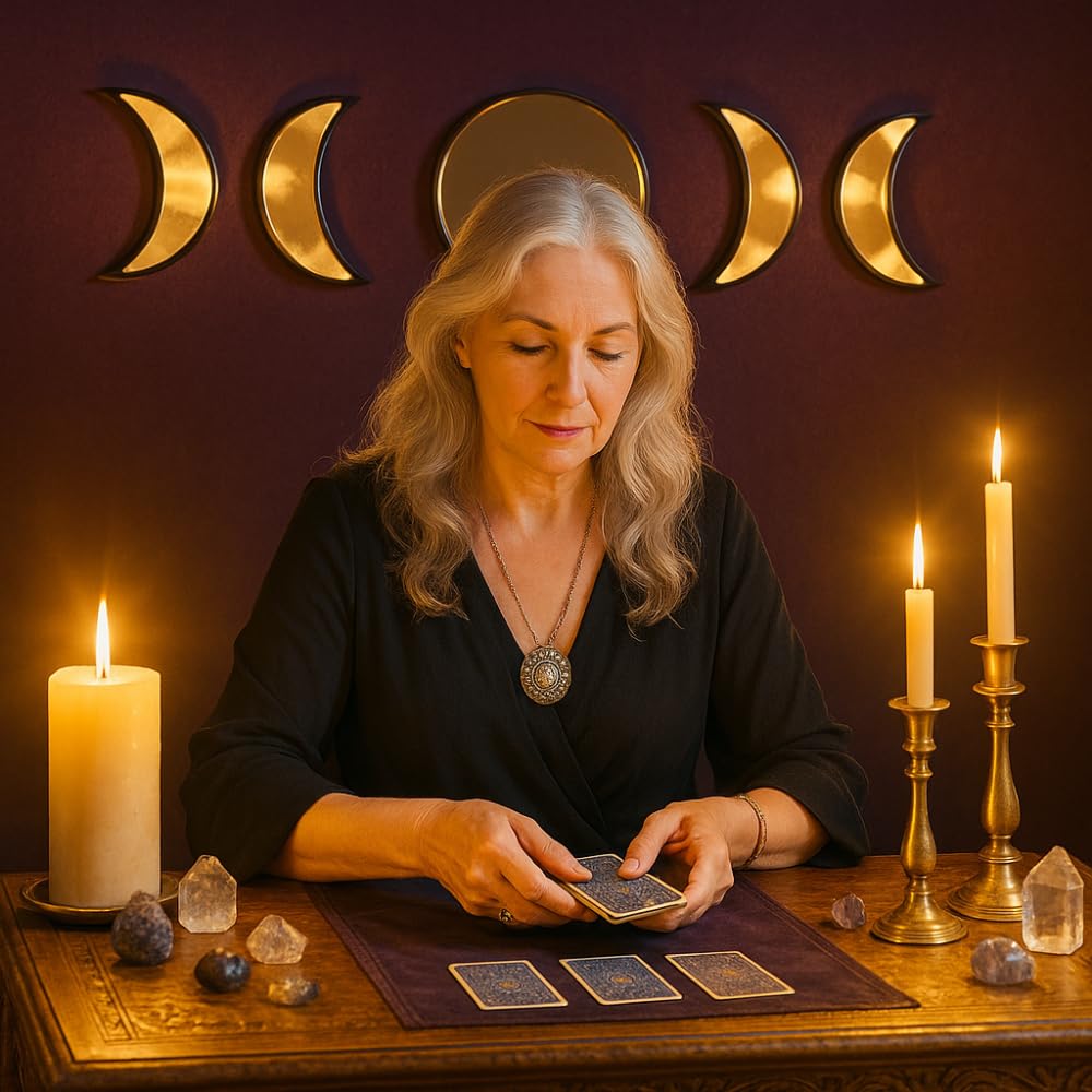 Black Magic Witch black glossy envelope elevates gifting presentation.