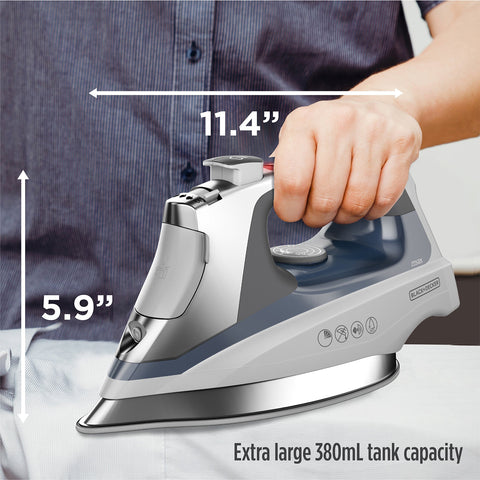 BLACK+DECKER Allure ergonomic handle design for comfortable use