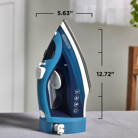Black+Decker anti-drip design prevents water spots.
