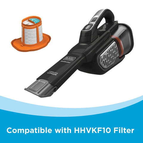BLACK+DECKER Dustbuster 20V max suction powers stairs and upholstery