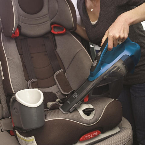 12V MAX lithium-ion power delivers solid suction on everyday messes.