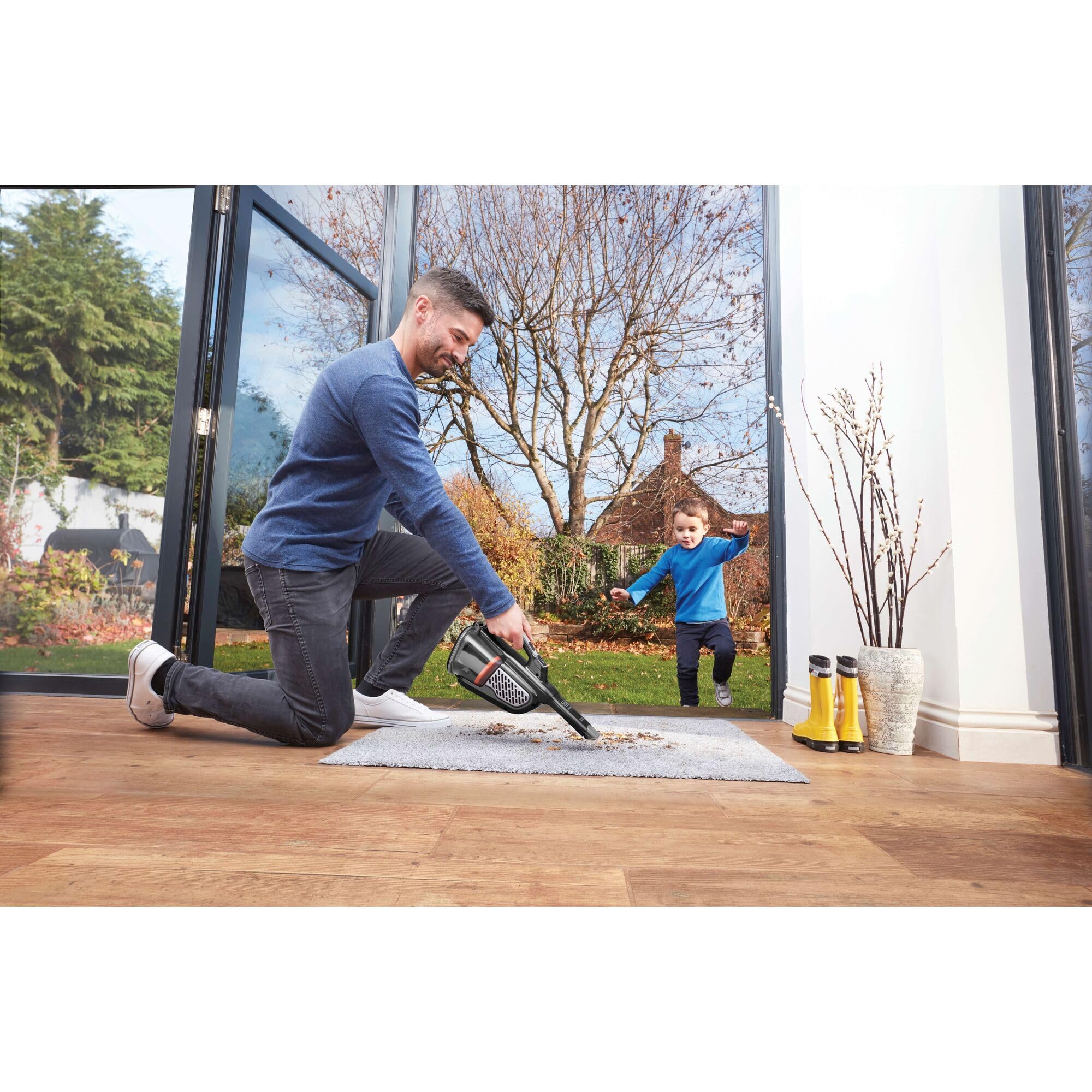 BLACK+DECKER Dustbuster rechargeable cordless convenience for daily messes