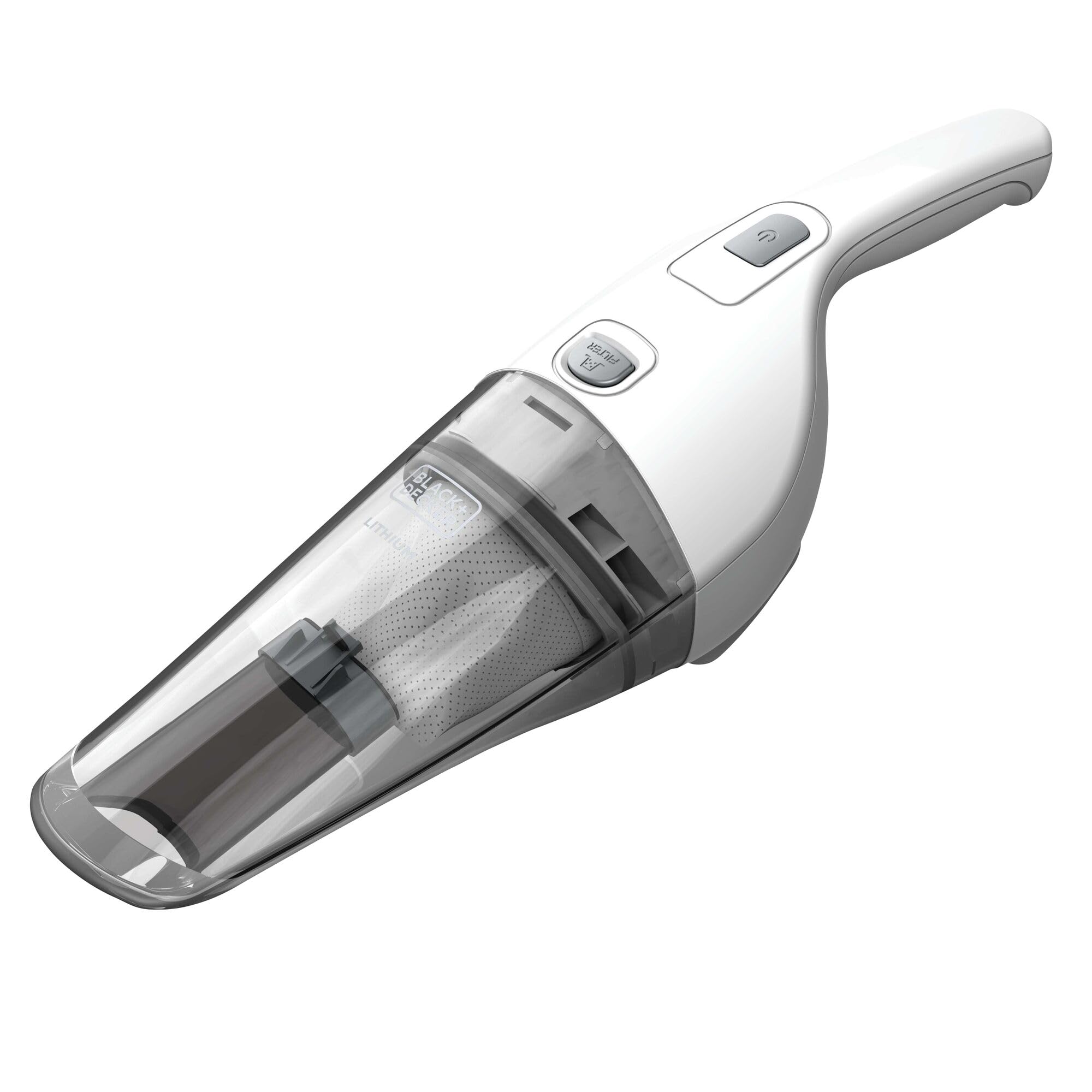 BLACK+DECKER HNV220BCZ10FF wall-mount base with charger keeps the vacuum ready for use