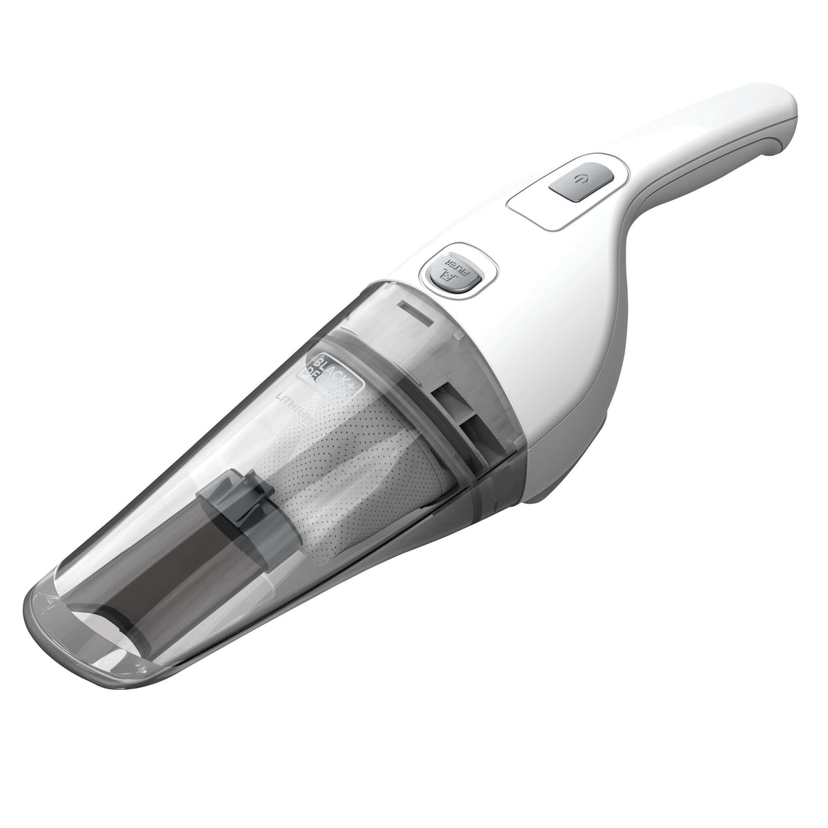 BLACK+DECKER HNV220BCZ10FF wall-mount base with charger keeps the vacuum ready for use
