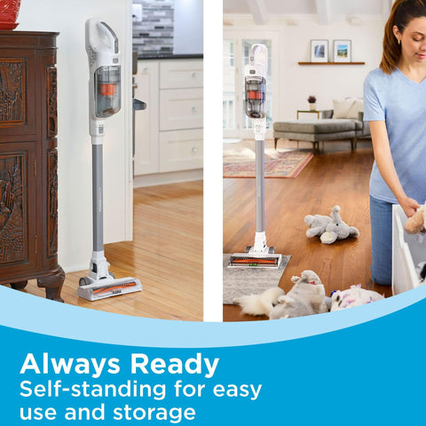 BLACK+DECKER POWERSERIES+ crevice tool reaches tight corners