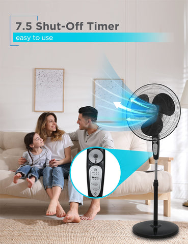 BLACK+DECKER 3-speed settings let you customize breeze strength.